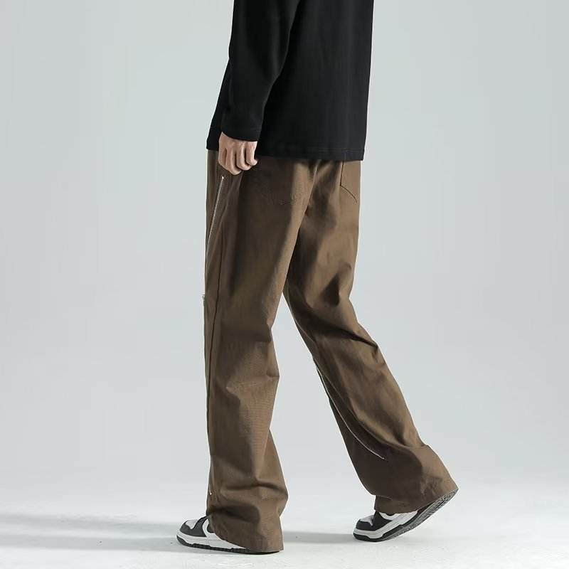 High Street Machine Can Work Clothes Pants Men's Fashion Brand Zipper MuddyStock
