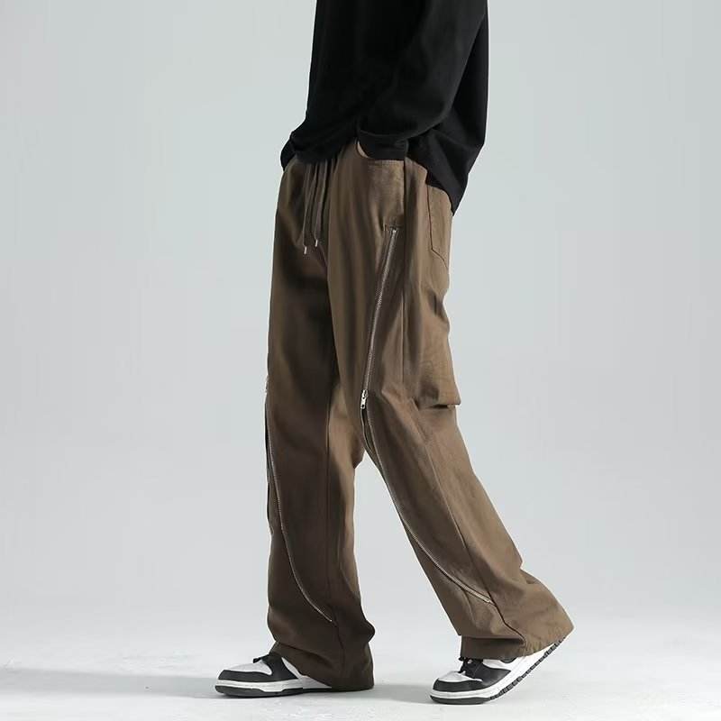 High Street Machine Can Work Clothes Pants Men's Fashion Brand Zipper MuddyStock