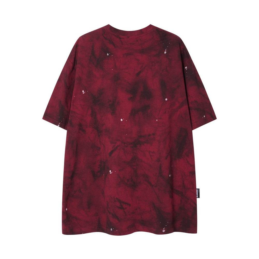 Batik Old Dirty Short-sleeved T-shirt For Men MuddyStock