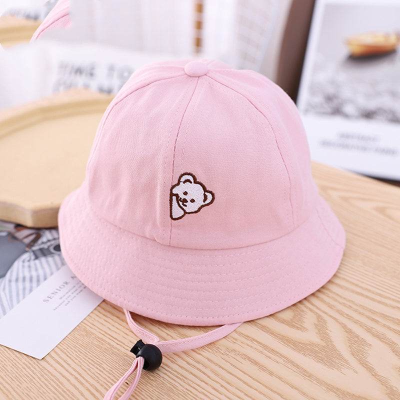Cute And Super Cute Fisherman Hat Young Pink MuddyStock