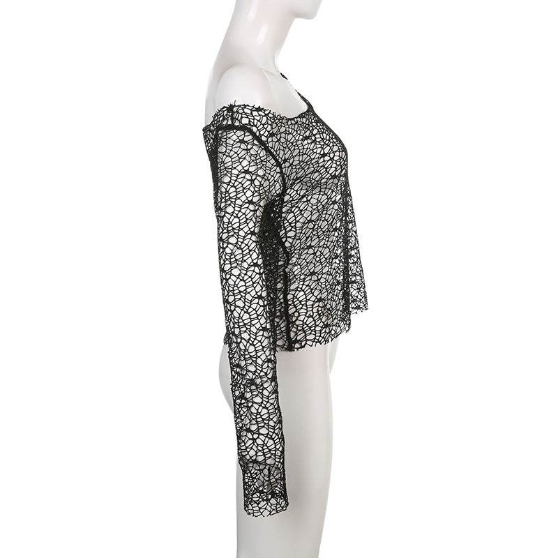 Women's Fashion Irregular Long Sleeve Top MuddyStock