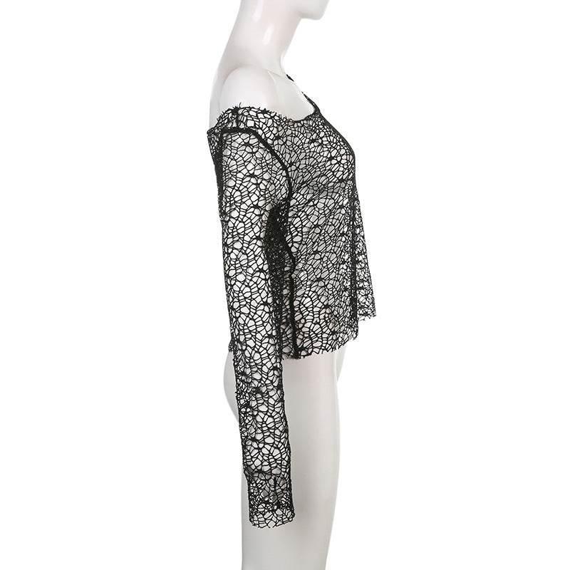 Women's Fashion Irregular Long Sleeve Top