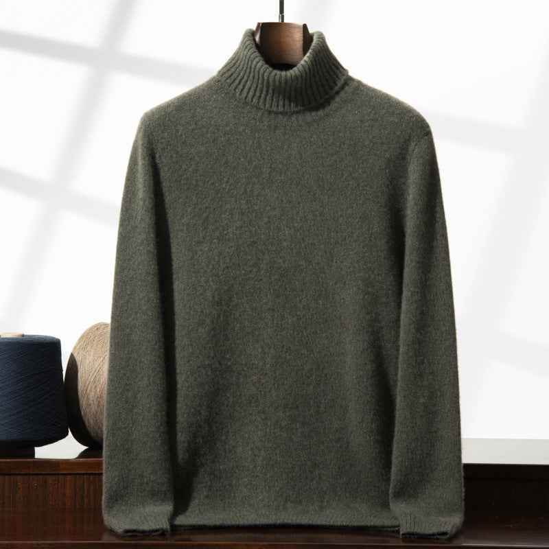 Casual Knitted Base Cardigan Women Gray Green MuddyStock