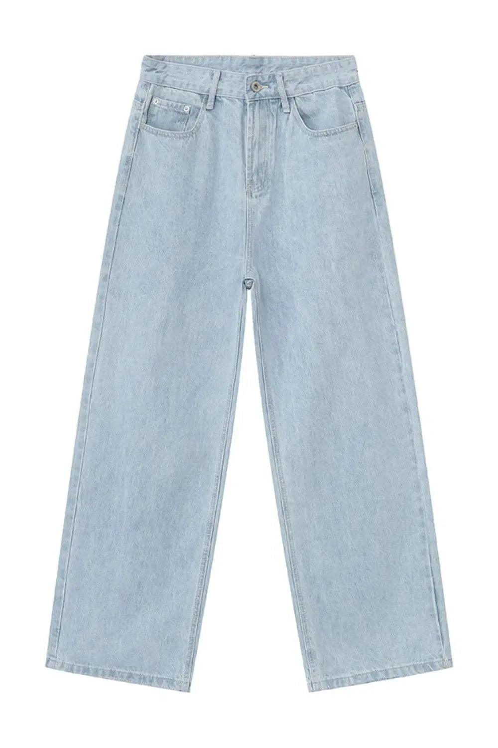 Wide Leg Jeans with Pockets For Men | MuddyStock Originals
