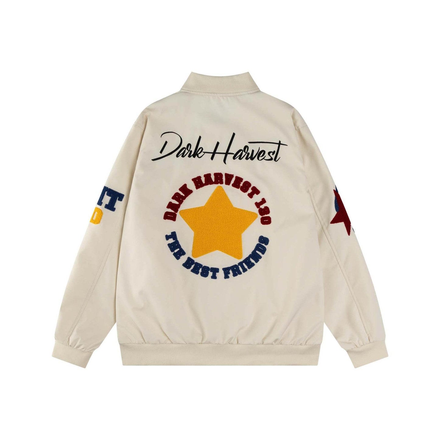 Letter Embroidery Loose Casual Versatile Outerwear Jacket For Men And Women | MuddyStock Originals MuddyStock