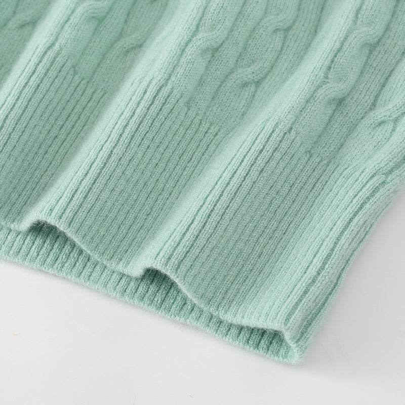 Round Neck Sweater Women's Pure Cashmere Sweater MuddyStock