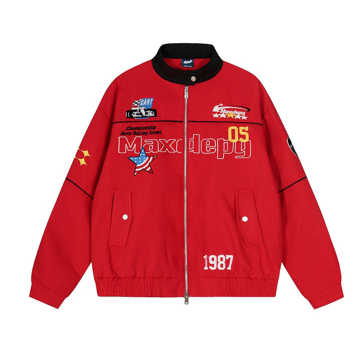 Embroidered racing jacket for men and women | MuddyStock Originals MuddyStock