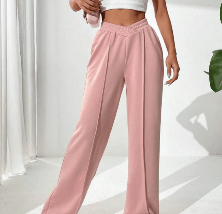 Women's loose casual pants | MuddyStock Originals Lotus color MuddyStock