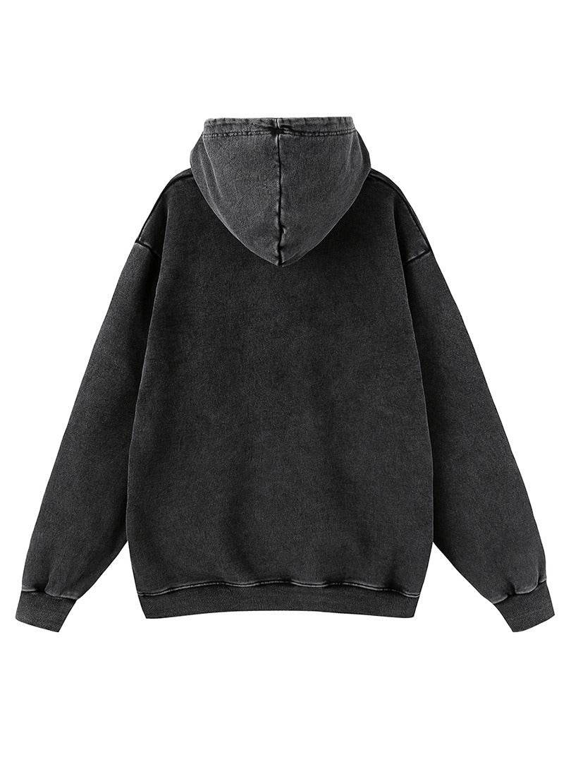 Classic anime printed distressed hoodie for men and women | MuddyStock Originals MuddyStock