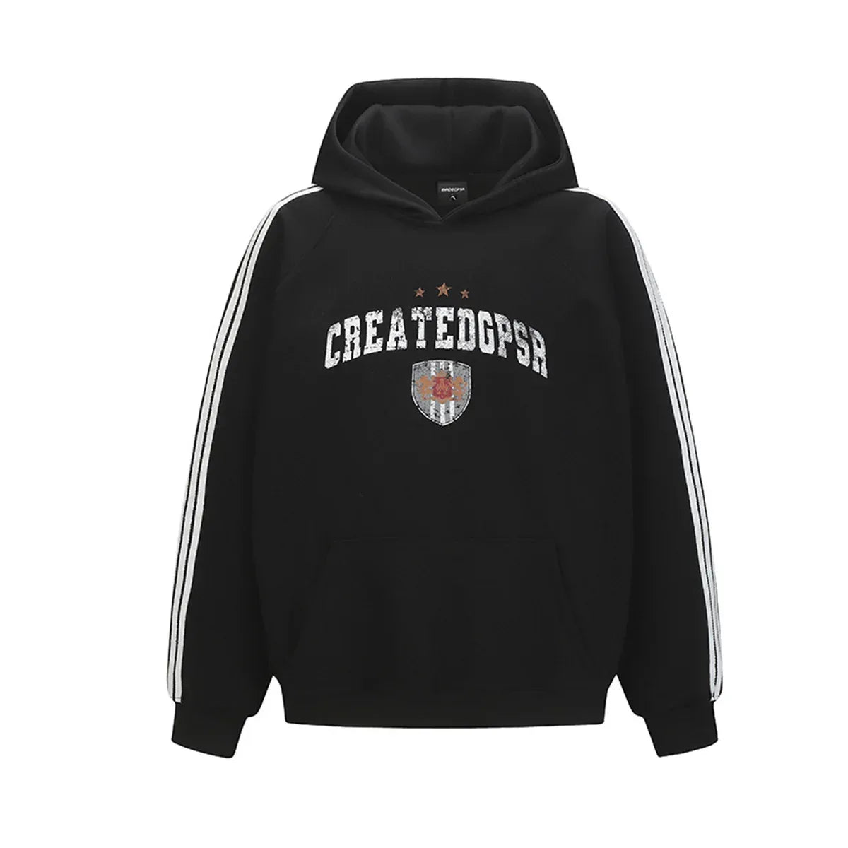 Thick cotton hoodie for men and women | MuddyStock Originals Black MuddyStock