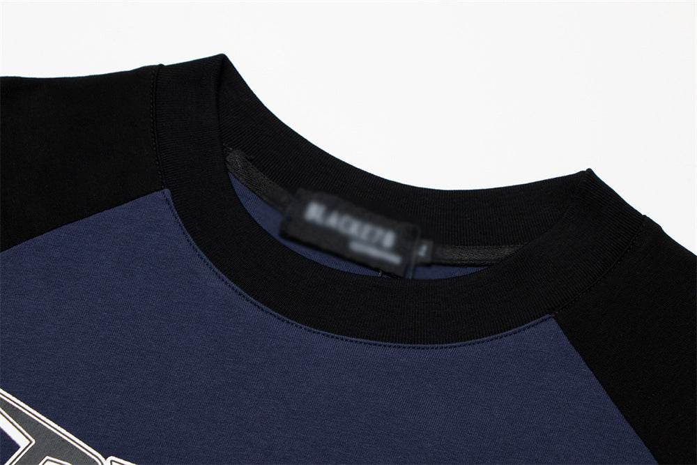 Letter Print Short-sleeve T-shirt Men MuddyStock