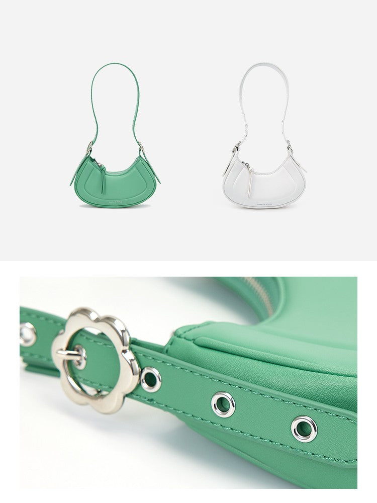 Niche One Shoulder Crossbody Crescent Bag For Women