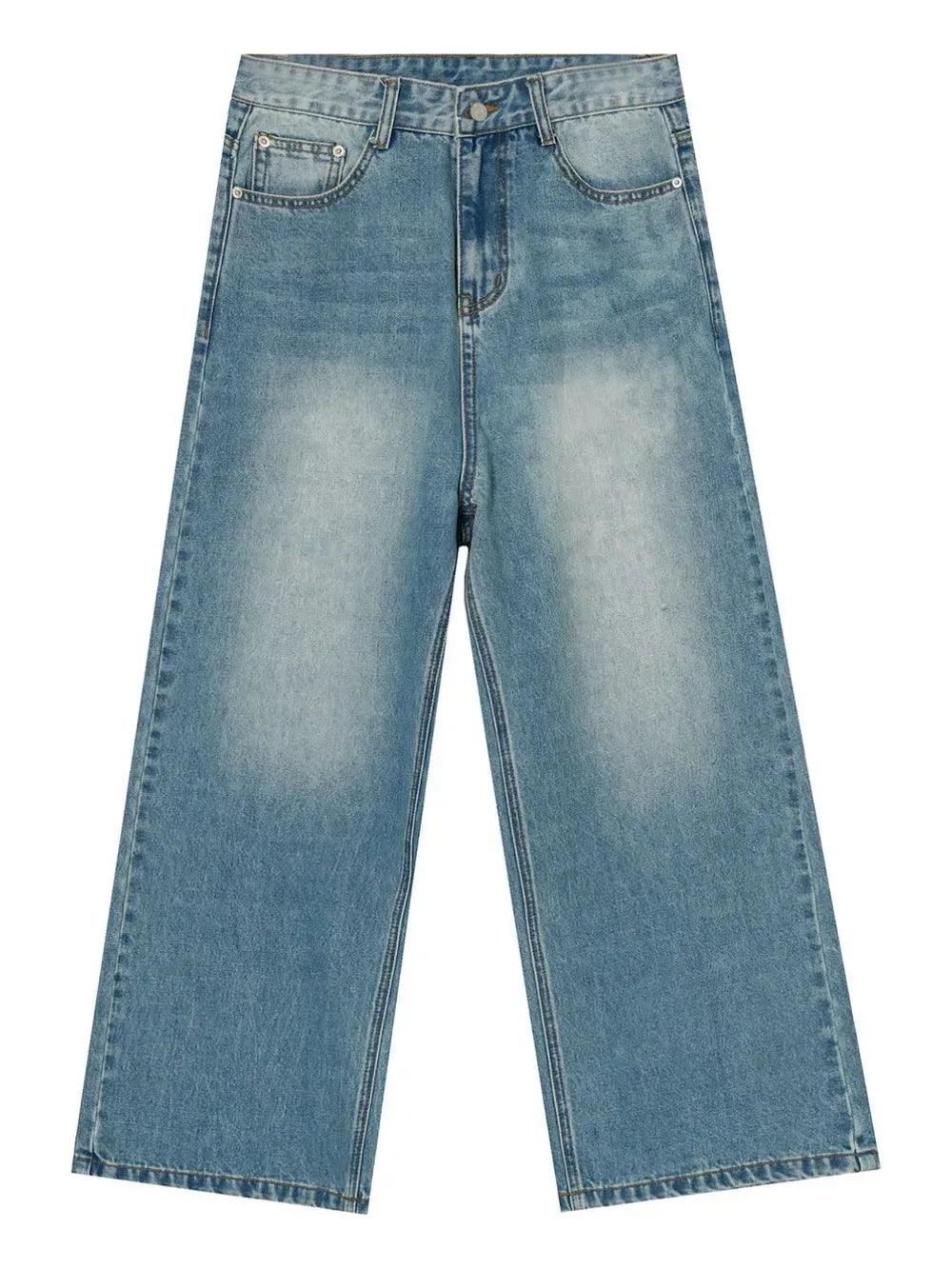 Wide Leg Jeans with Pockets For Men | MuddyStock Originals