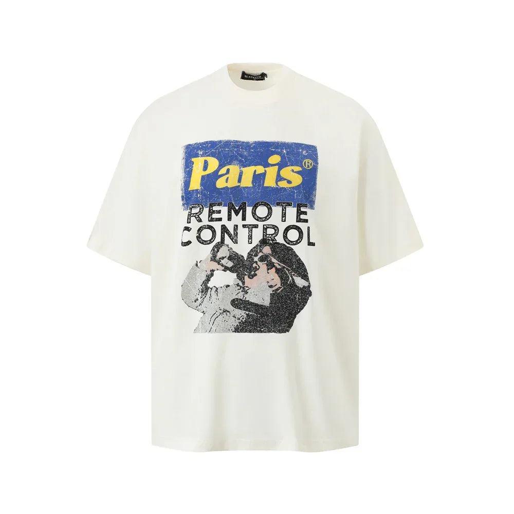 Vintage Character Print Short Sleeve T-Shirt For Men And Women | MuddyStock Originals
