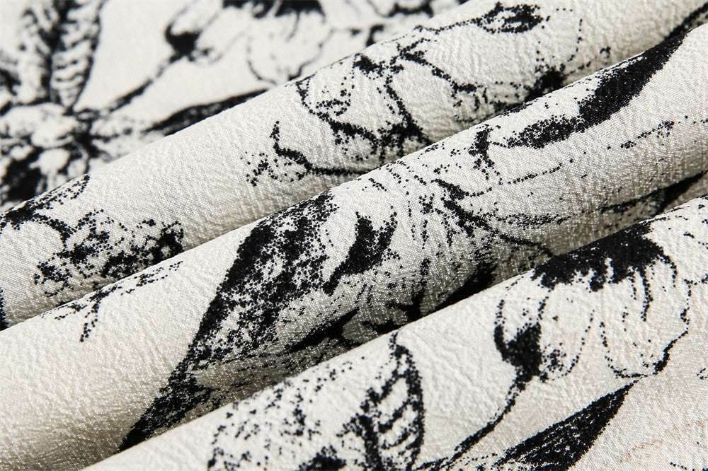 Men and Women Printed Short-sleeved Shirt MuddyStock