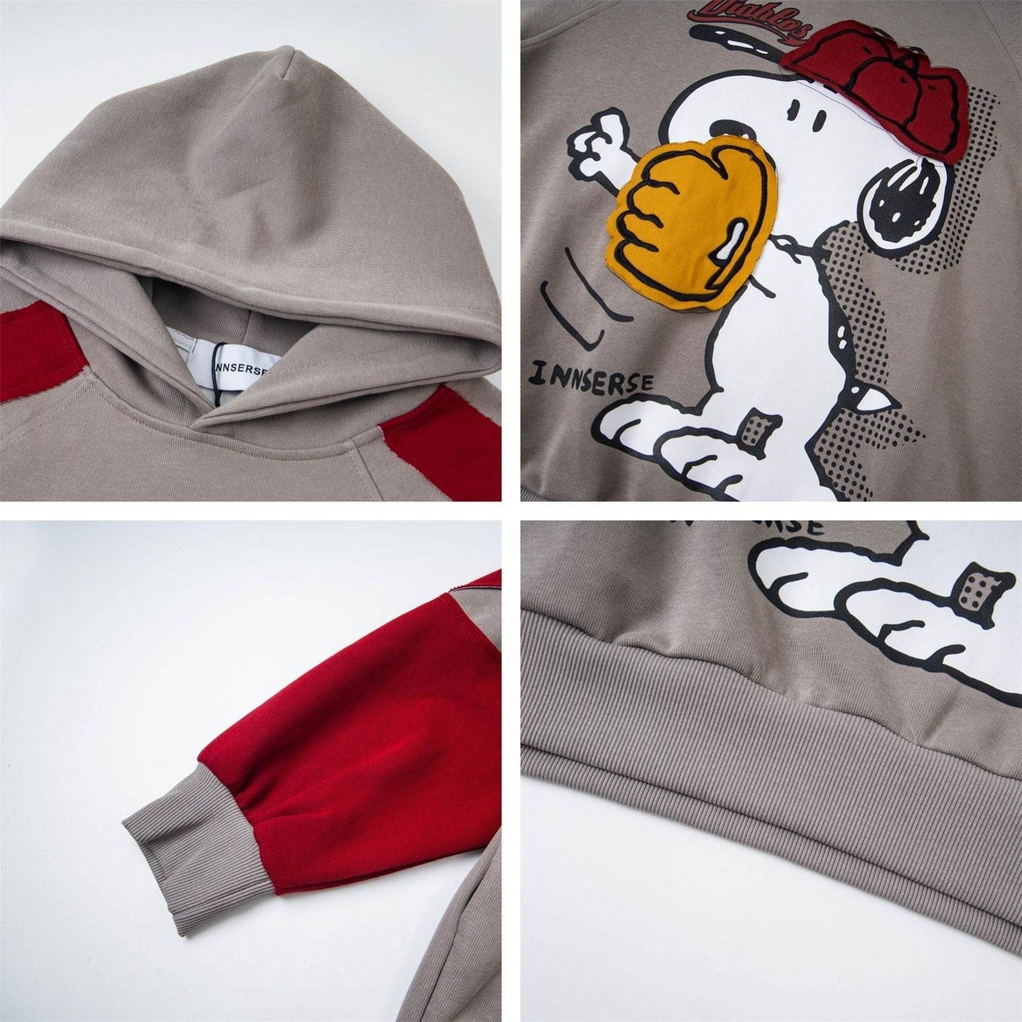 Retro Snoopy Cartoon Print Loose Hoodie for Men and Women | MuddyStock Originals MuddyStock