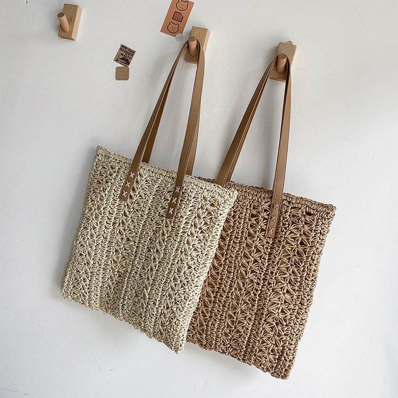 Summer Beach Straw Woven Large-capacity Crossbody Bag MuddyStock