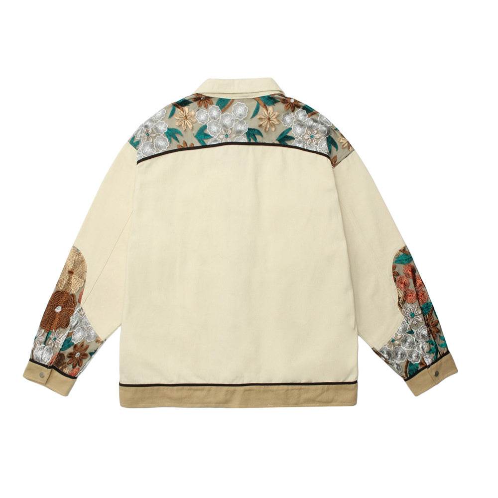 Stitching Lace Coat For Women MuddyStock