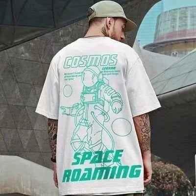 New National Fashion Panda Short Sleeve Men's Fashion Brand Large Chinese Style Loose 5 5 Solid Half Sleeve 11style MuddyStock