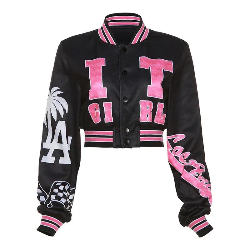 American Retro Printed Jacket For Women