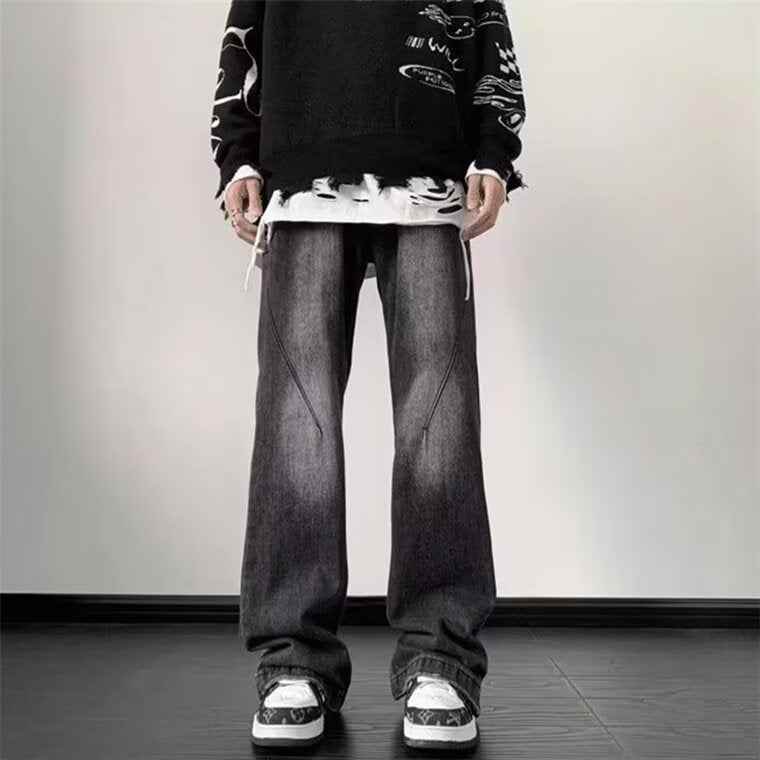 American Retro Jeans For Men MuddyStock