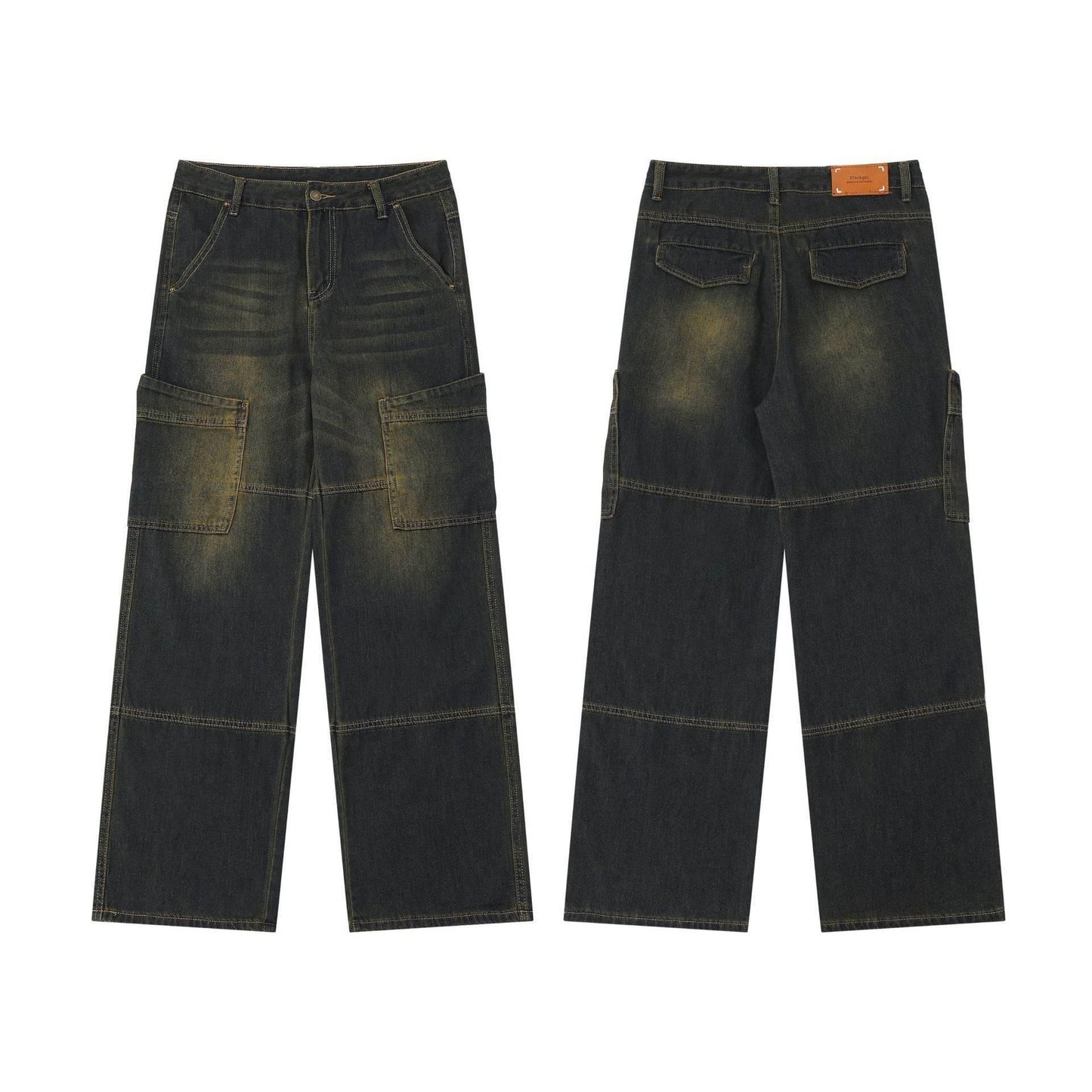 American Retro Wide Leg Jeans For Women