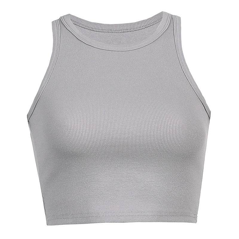 New Solid Color Women's Outer Wear Vest | MuddyStock Originals Grey MuddyStock