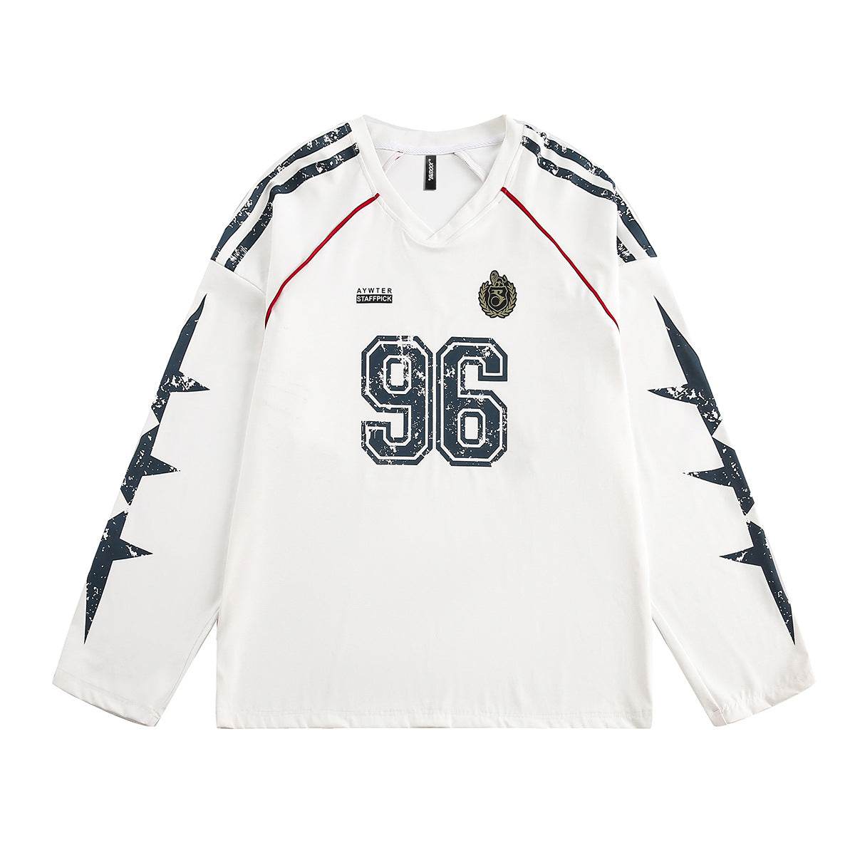 V-neck retro printed sweatshirt For Men And Women | MuddyStock Originals MuddyStock