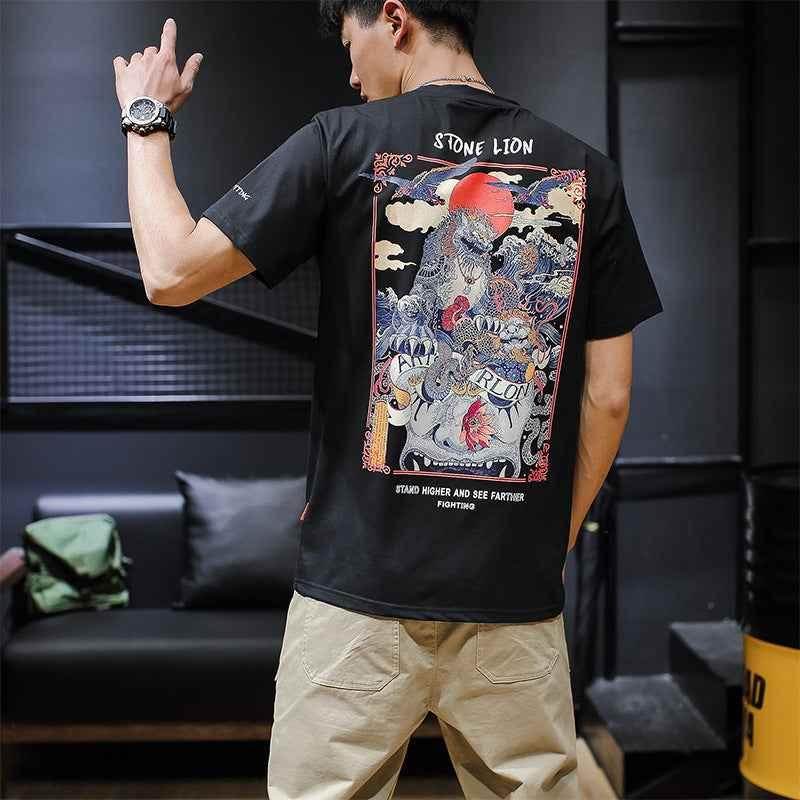 Round neck aesthetic t-shirt MuddyStock t