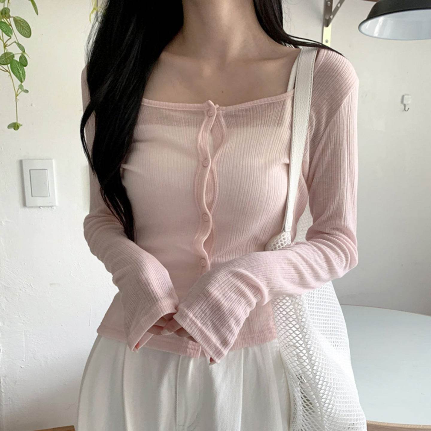 Long sleeved knitted top for women | MuddyStock Originals MuddyStock