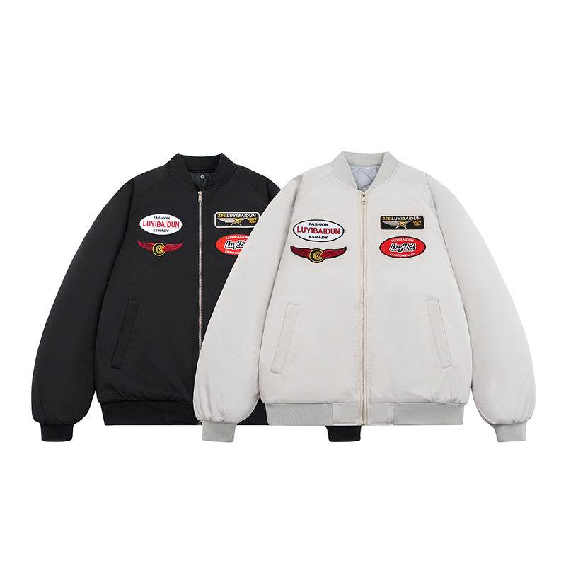 Padded Embroidery Jacket Men And Women | MuddyStock Originals MuddyStock