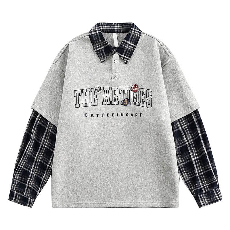 Polo Collar Sweatshirt for Men and Women MuddyStck Originals MuddyStock