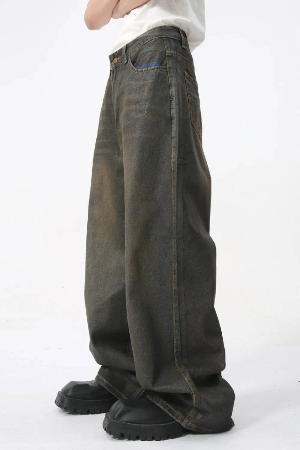 Wide Leg Men's Jeans with Pockets | MuddyStock Originals MuddyStock