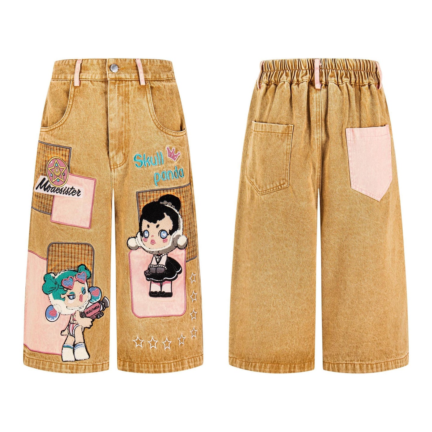 Loose wide leg workwear shorts for women | MuddyStock Originals