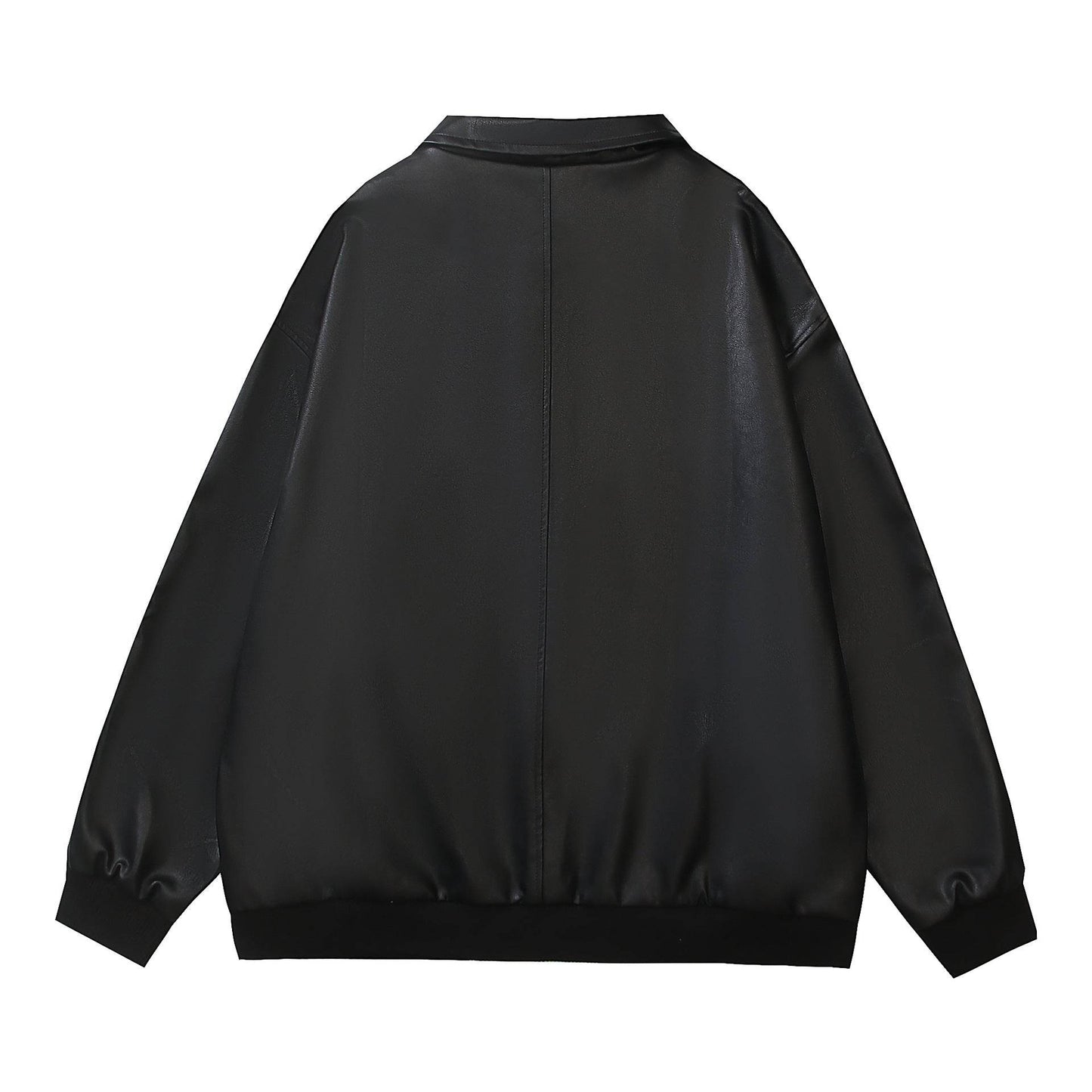 Black and White Cartoon Embroidery Jacket For Men And Women | MuddyStock Originals MuddyStock
