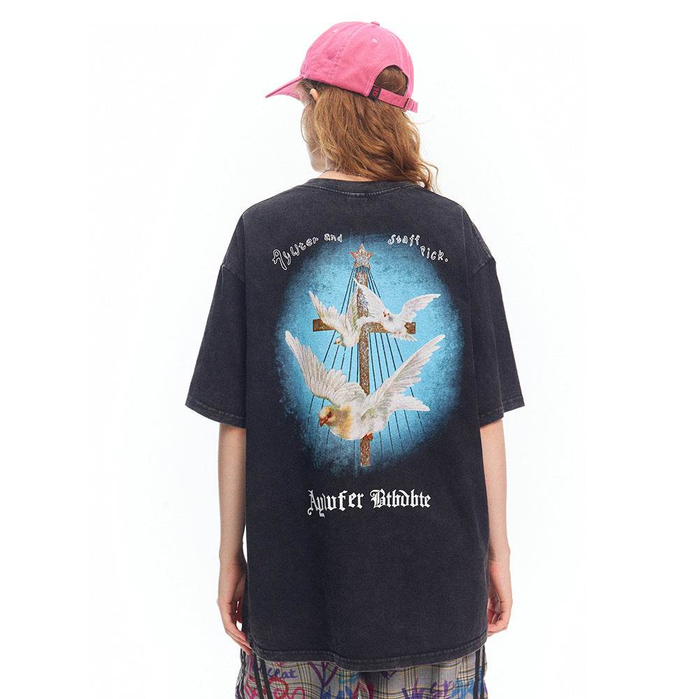 Women's Cotton Casual Short-sleeved Top MuddyStock