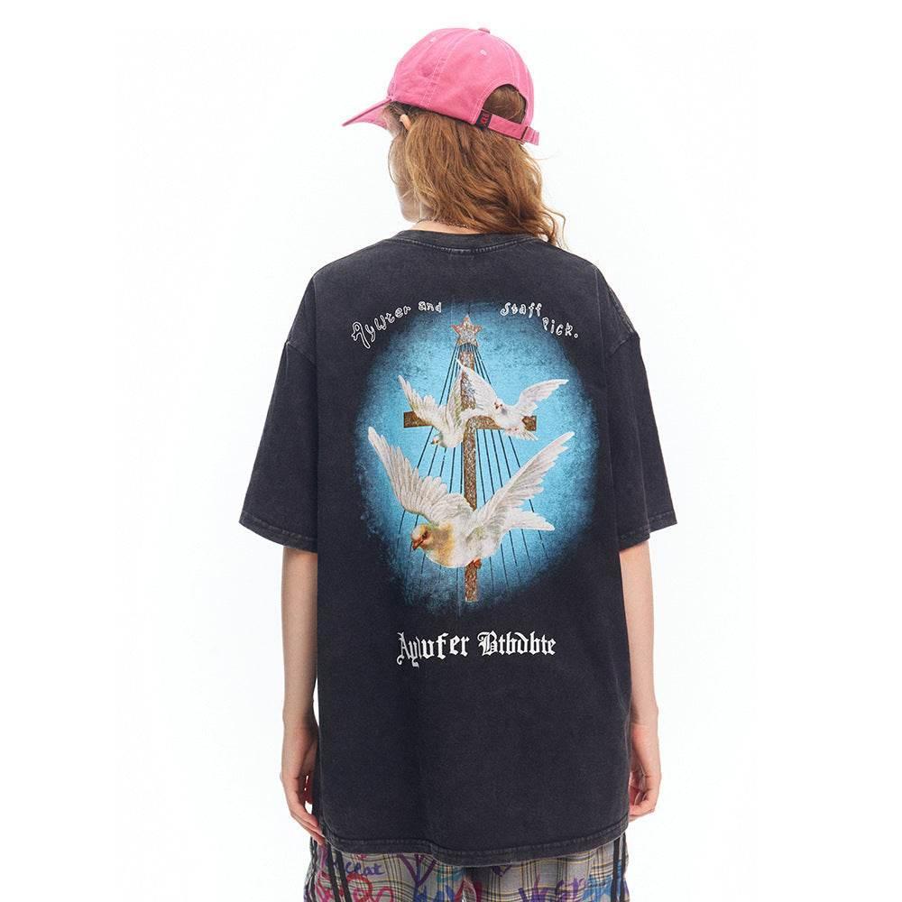 Women's Cotton Casual Short-sleeved Top