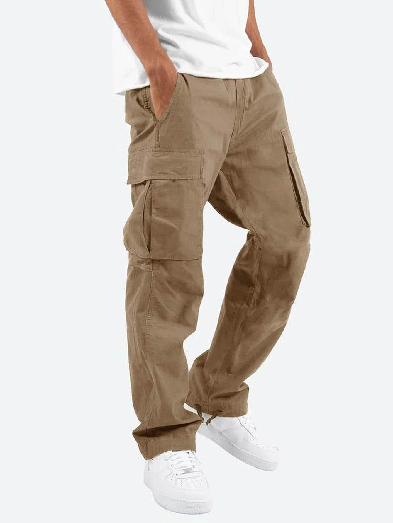 New Style Men's Overalls Drawstring Multi Pocket Casual Trousers | MuddyStock Originals MuddyStock