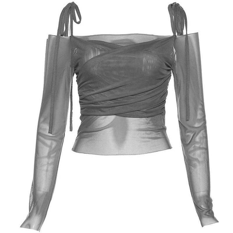 Women's Slim Crop Long Sleeve Top | MuddyStock Originals MuddyStock