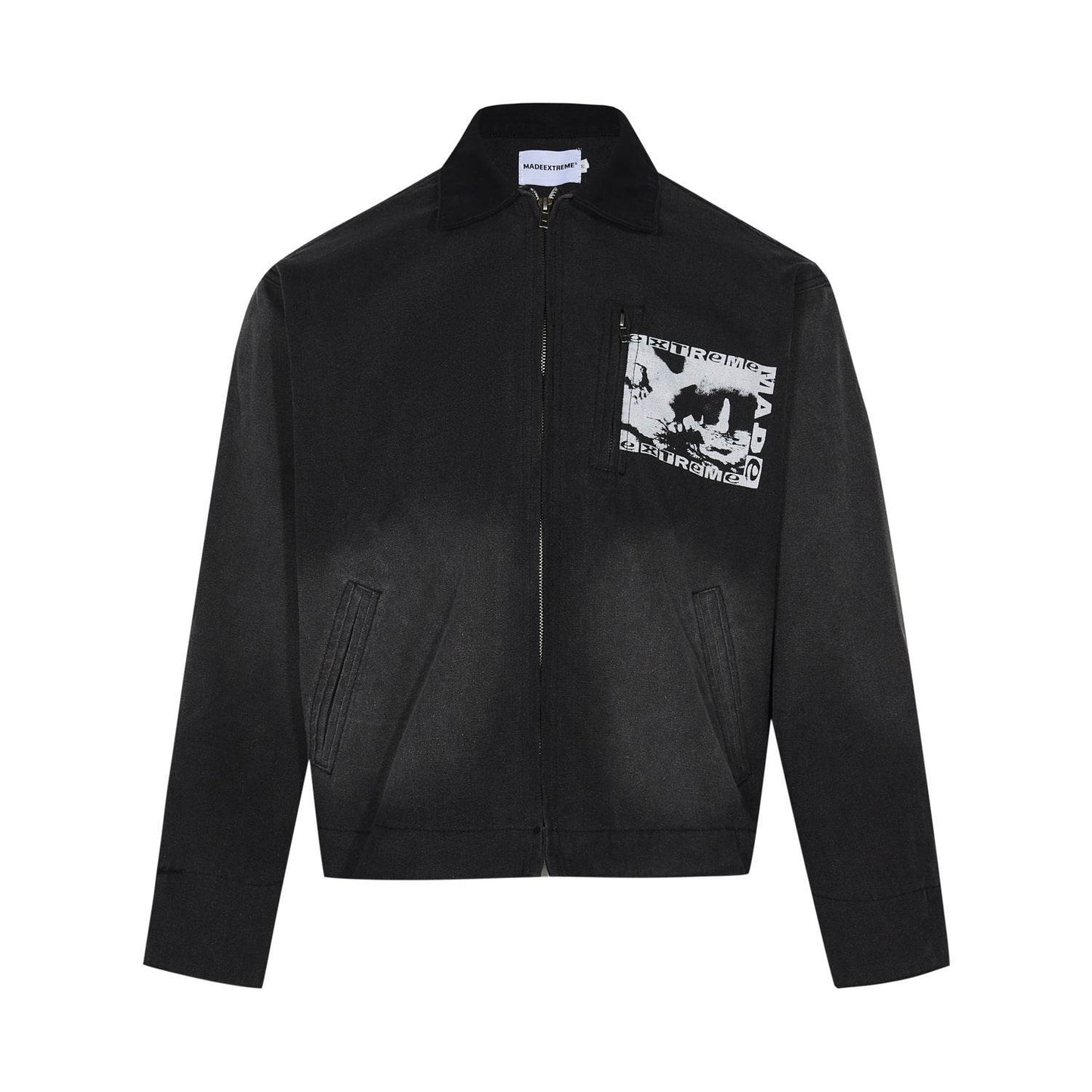Street Thin Jacket For Men And Women Black MuddyStock