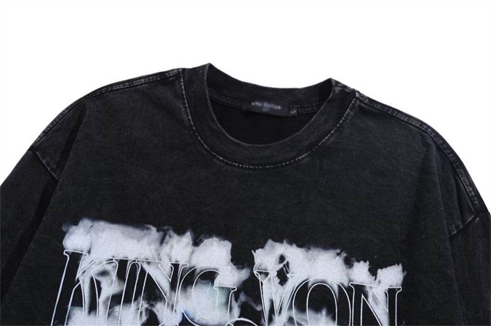 Black Knight Printed Round Neck T-shirt For Men And Women MuddyStock