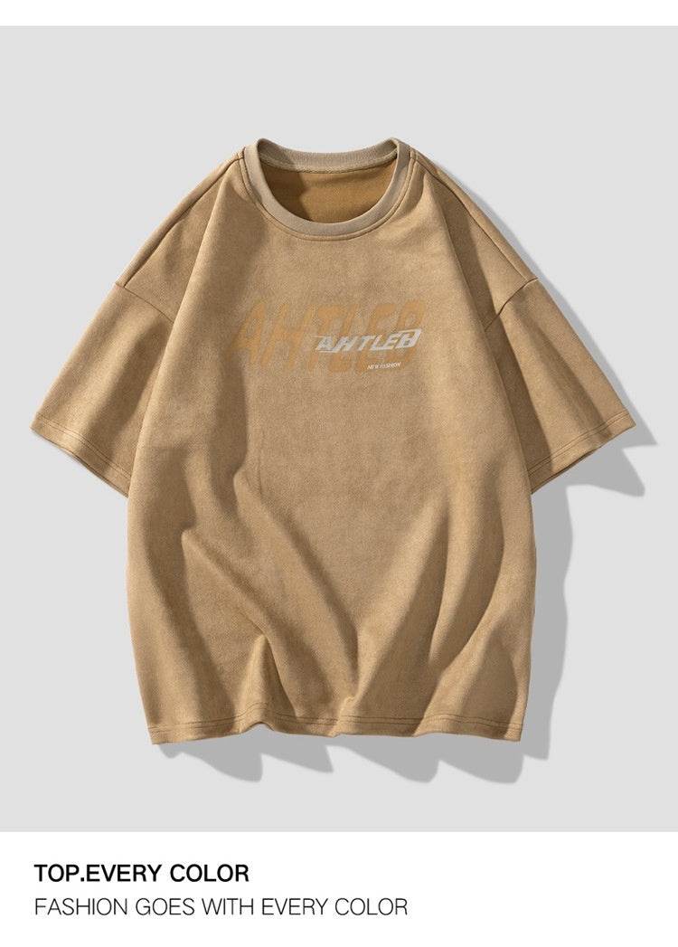 Men's And Women's Couple Bottoming Shirt T-shirt MuddyStock