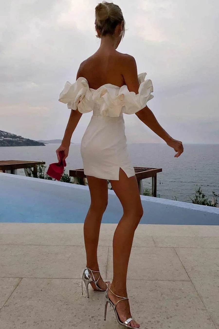 Women's Shoulder High-end Temperament Formal Dress MuddyStock