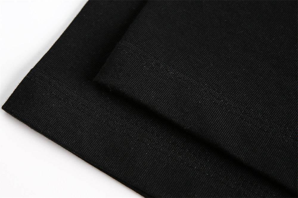 Fashion Letter Print Short-sleeve T-shirt For Men And Women