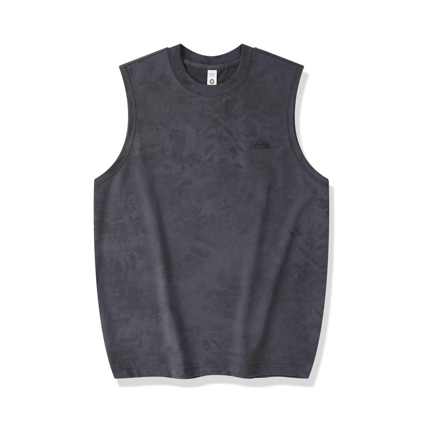 Men's Fashion Loose Casual Sports Wild Vest Dark Gray