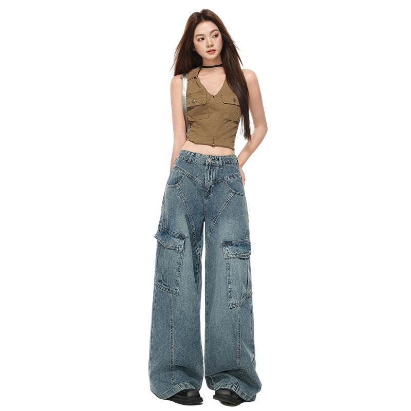 Women's Multi-Pocket Workwear Denim Pants | MuddyStock Originals eprolo