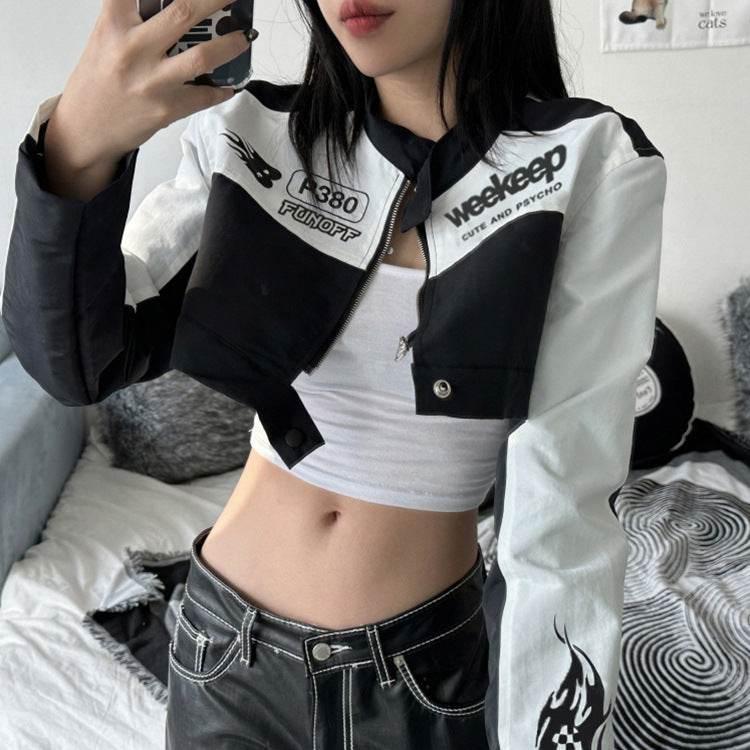 Zipper Short Jacket For Women | MuddyStock Originals