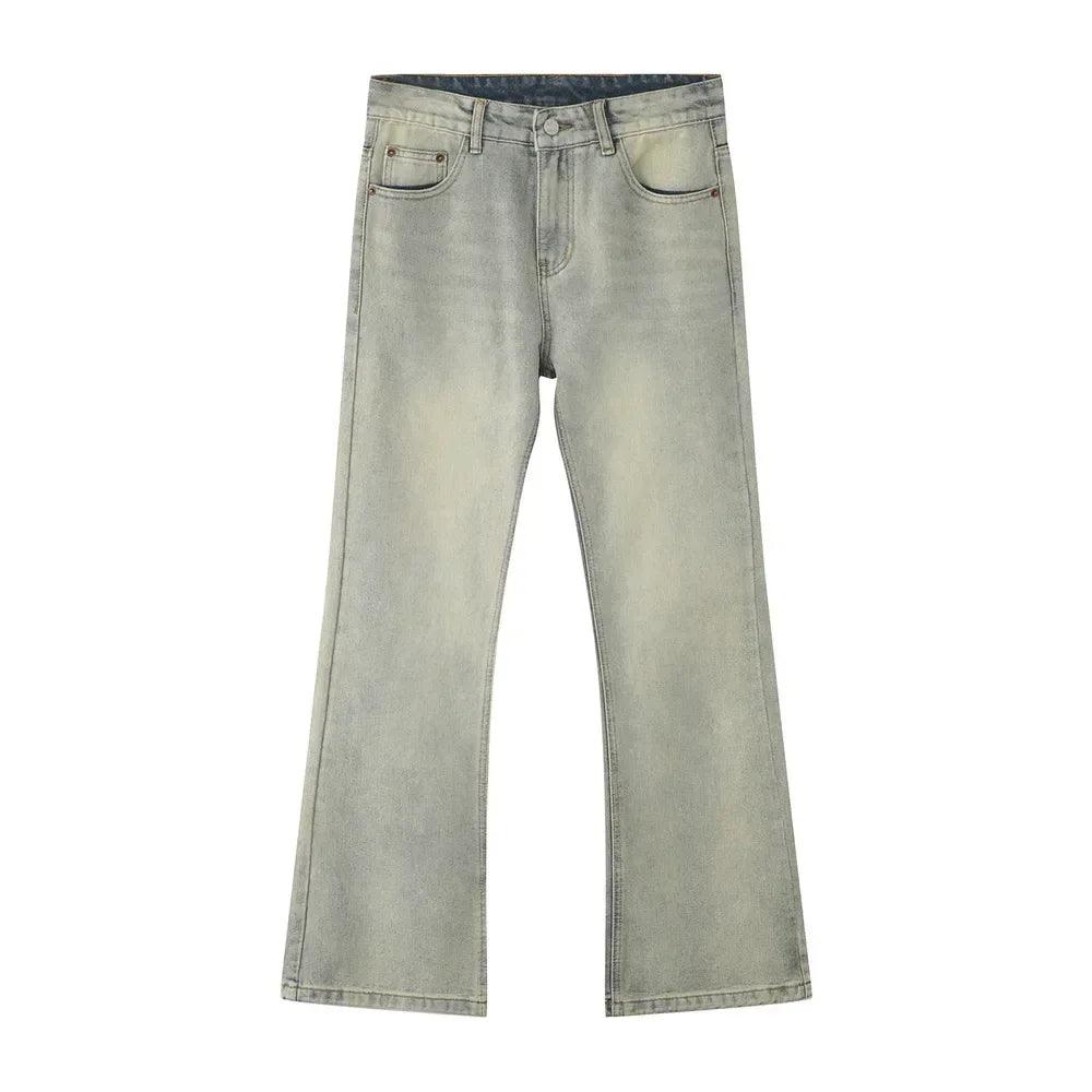 Straight Leg Jeans with Pockets For Men | MuddyStock Originals Khaki S