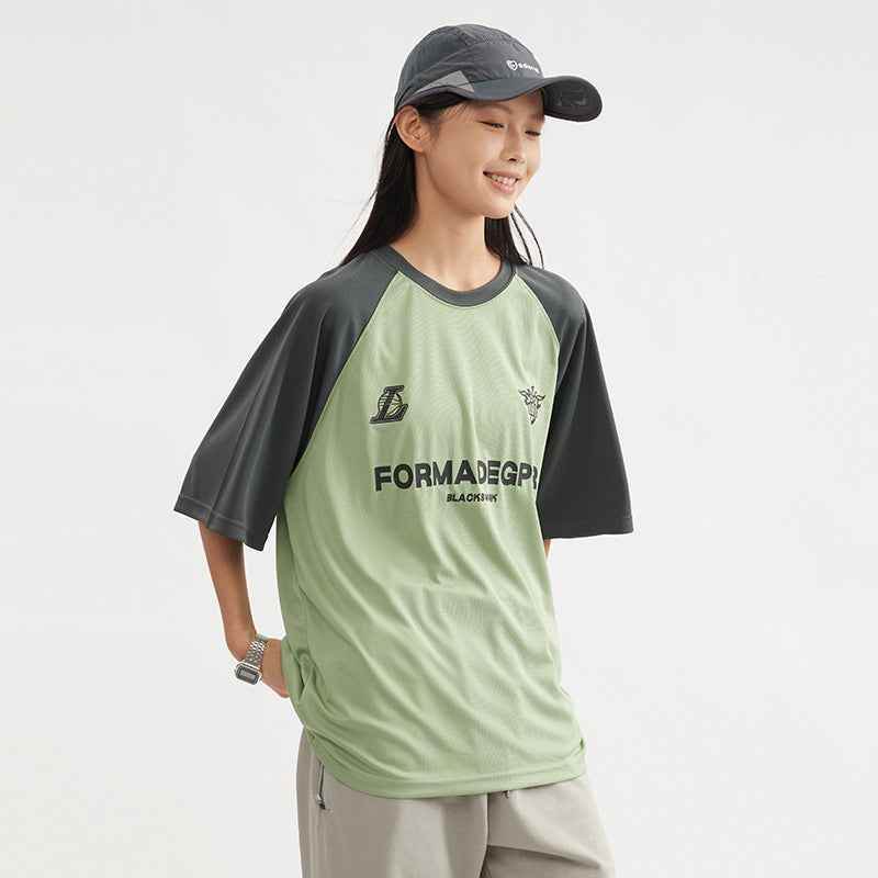 Retro Patchwork Printed Short Sleeve For Women MuddyStock