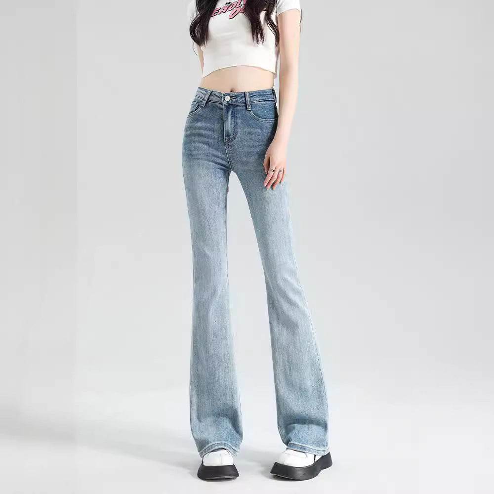 Women's Fashion Slim Gradient Bootcut Pants MuddyStock
